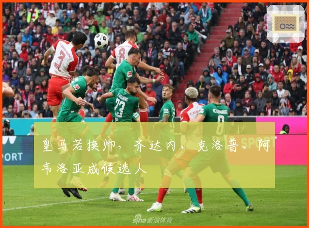 皇马若换帅，齐达内、克洛普、阿韦洛亚成候选人